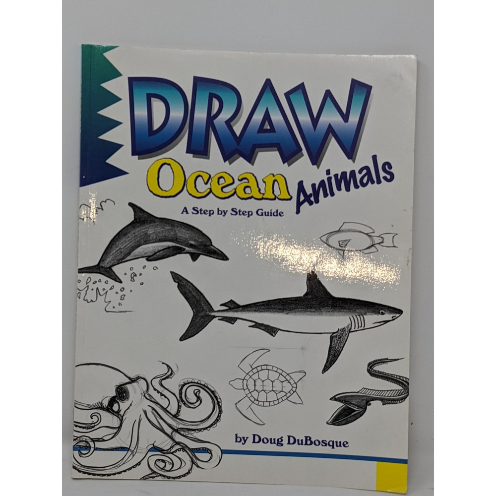 Draw Ocean Animals drawing book